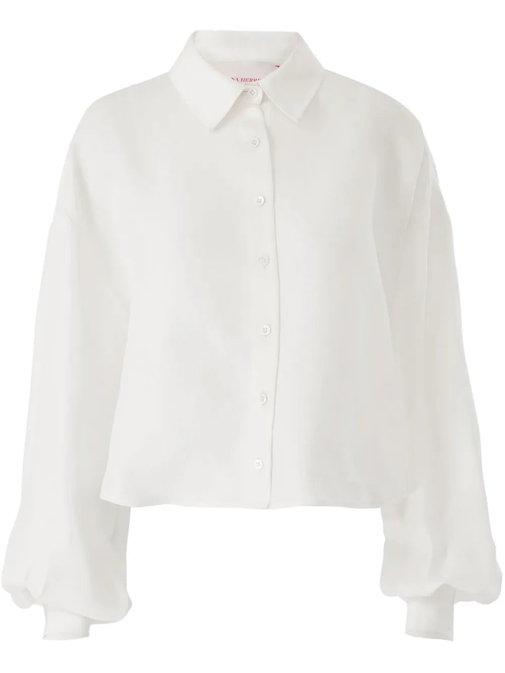 Silk Cropped Shirt