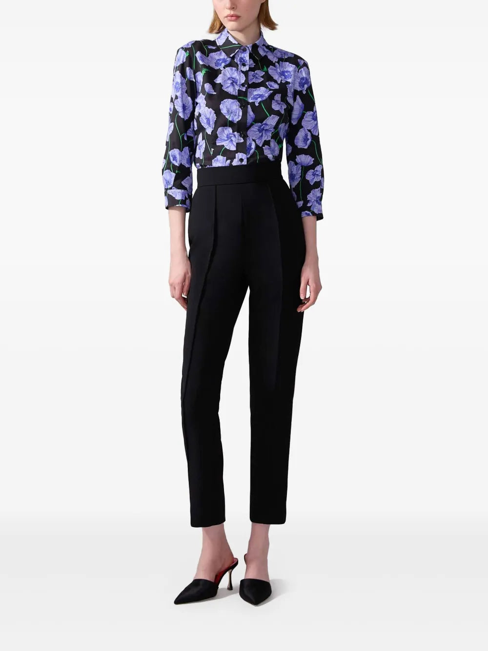 Floral-Print Shirt