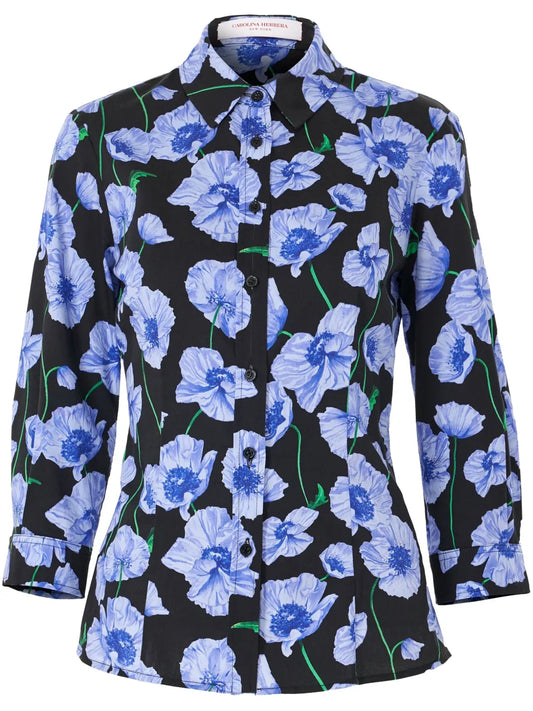 Floral-Print Shirt