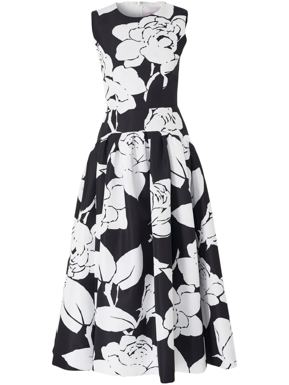 Floral-Print Midi Dress