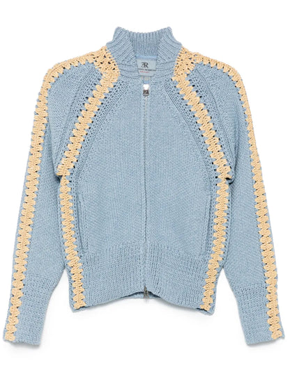 Knitted Bomber Jacket