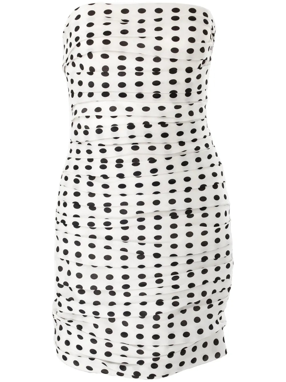 Polka-Dot Mini Dress