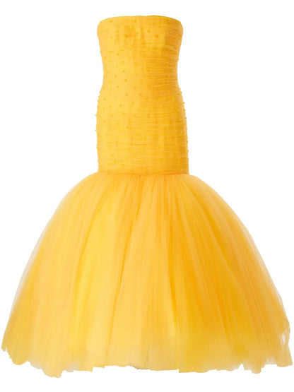 Tulle Mermaid Gown