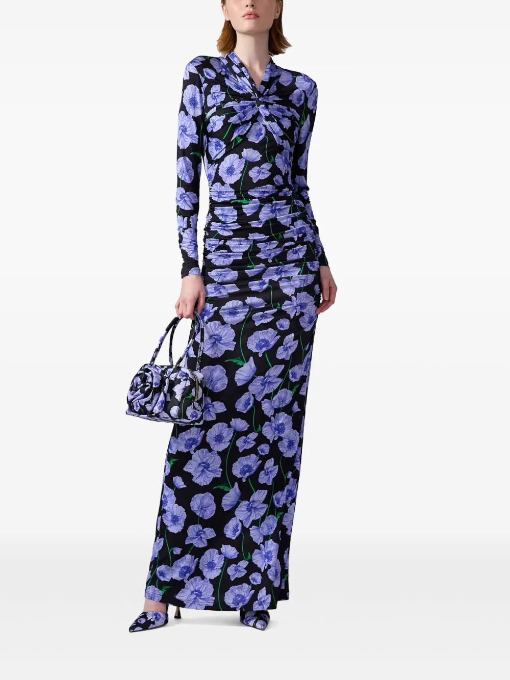 Floral-Print Maxi Dress
