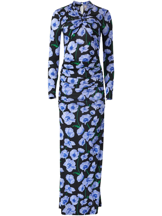 Floral-Print Maxi Dress