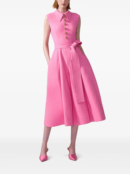 Belted Midi Dress