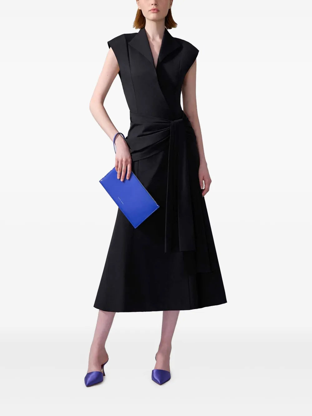 Wrap Midi Dress