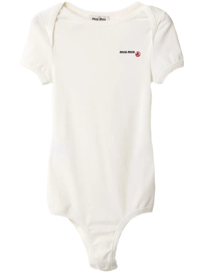 Embroidered Bodysuit