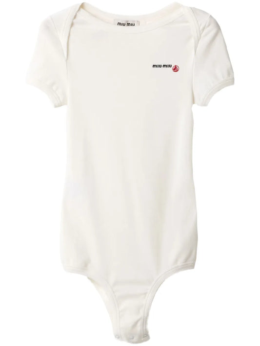 Embroidered Bodysuit