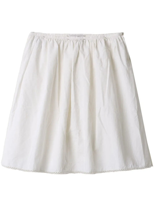 Logo-Print Midi Skirt