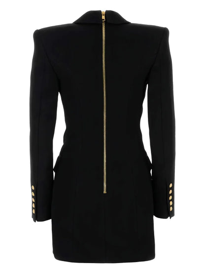 Single-Breasted Blazer Dress