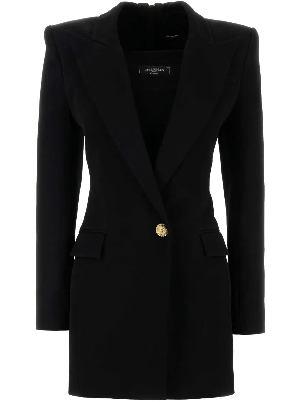 Single-Breasted Blazer Dress