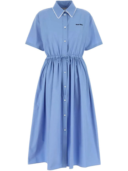 Poplin Shirt Dress