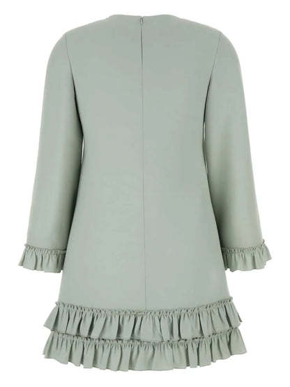 Bow-Detail Mini Dress