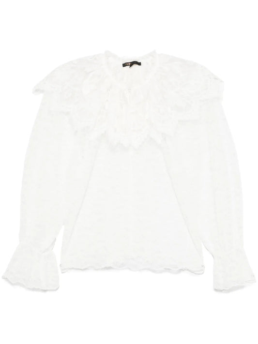 Floral-Lace Blouse