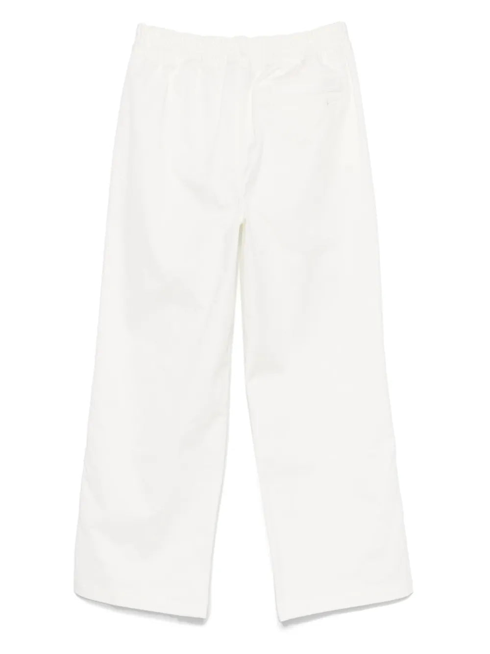 Mid-Rise Twill Trousers