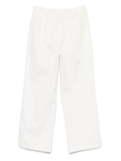 Mid-Rise Twill Trousers