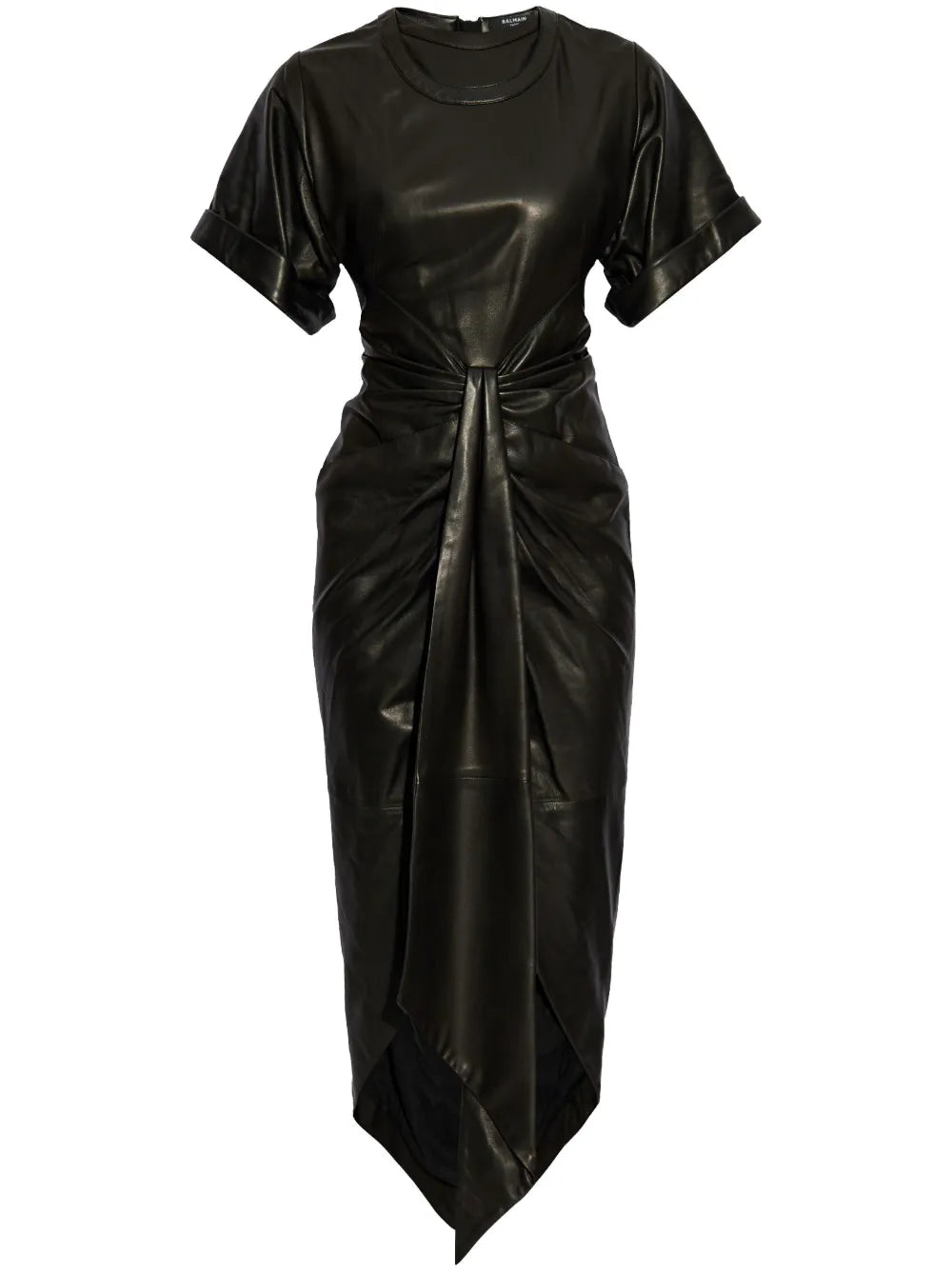 Leather Midi Dress