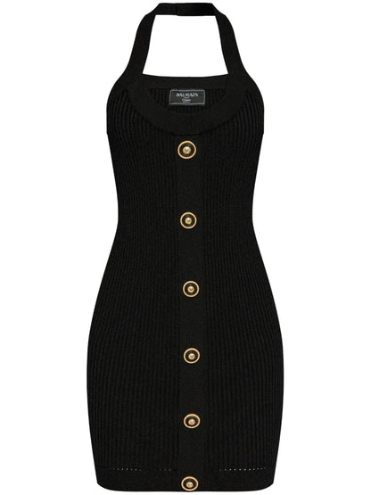 Ribbed Mini Dress