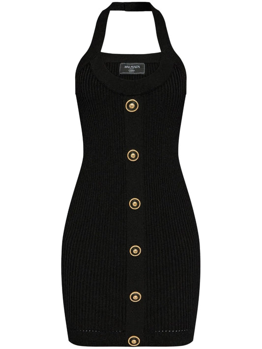 Ribbed Mini Dress