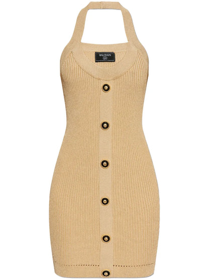 Ribbed Mini Dress