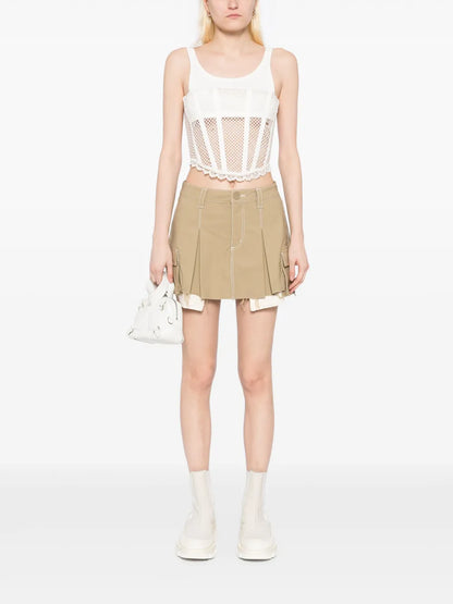 Pleated Skort