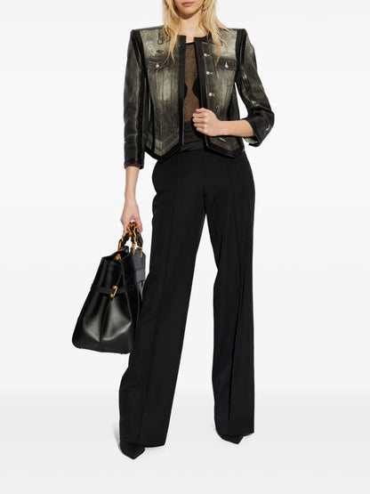 Virgin-Wool Trousers