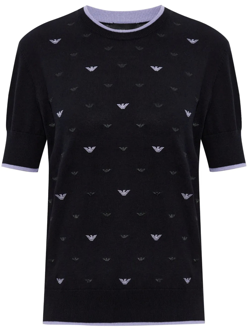 Eagle-Embroidered Top