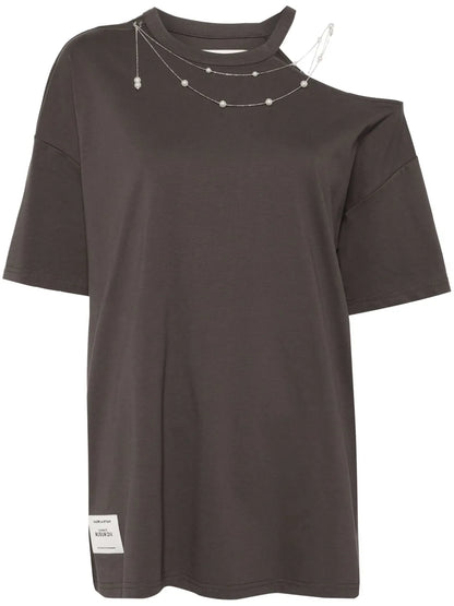 Faux-Pearl T-Shirt