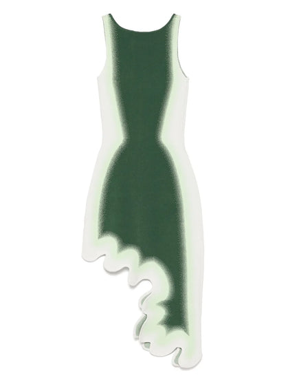 Aster Reversible Wavy Asymmetric Dress