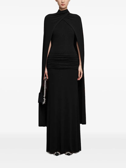 Valeris Cape Dress