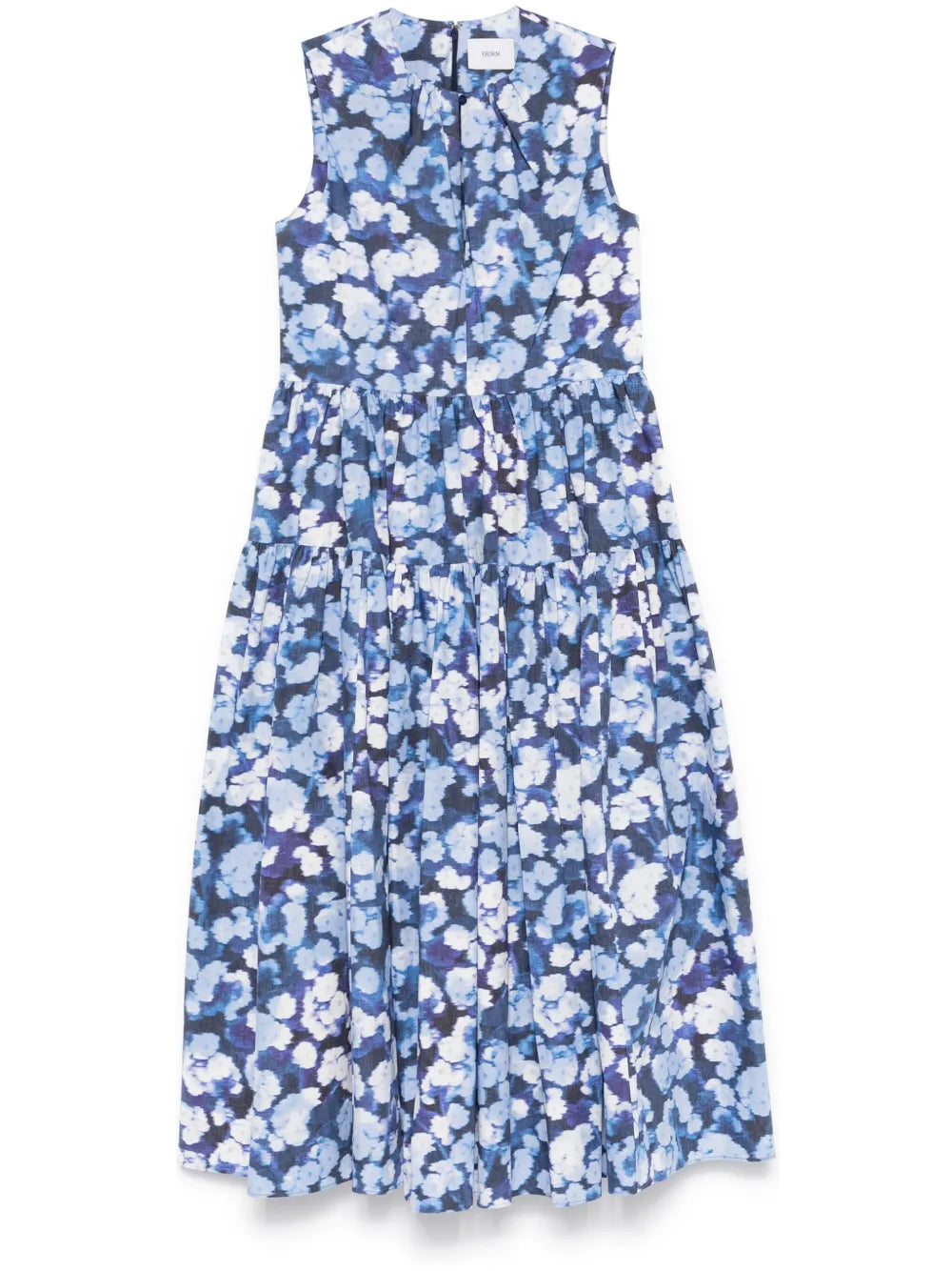 Floral-Print Midi Dress