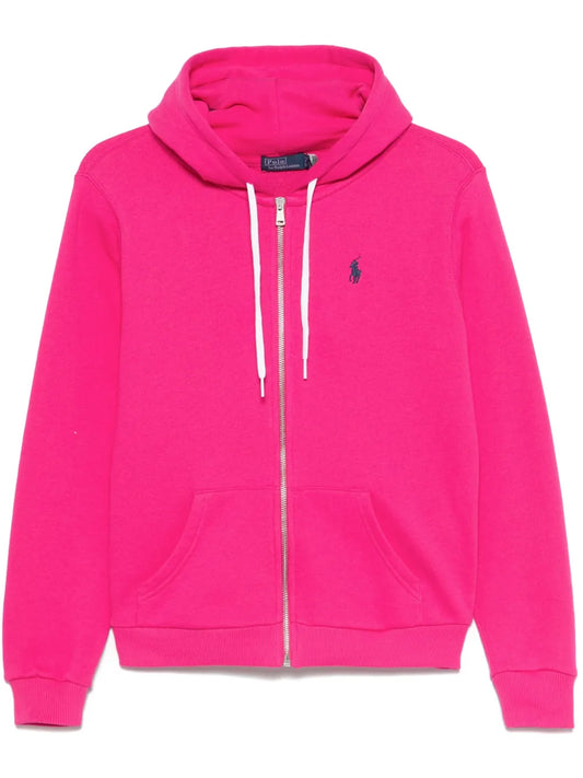 Logo-Embroidered Hoodie