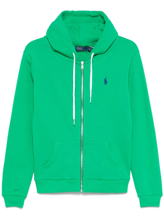 Logo-Embroidered Hoodie