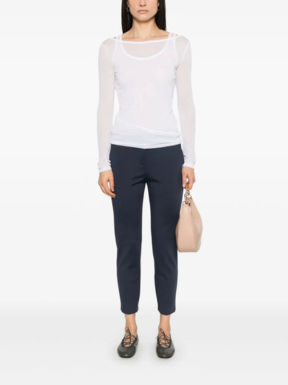 Long-Sleeve Gauze T-Shirt