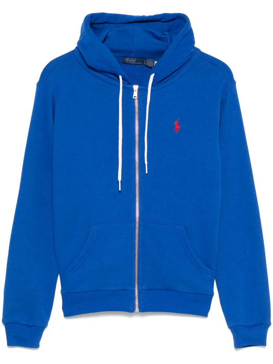 Logo-Embroidered Hoodie