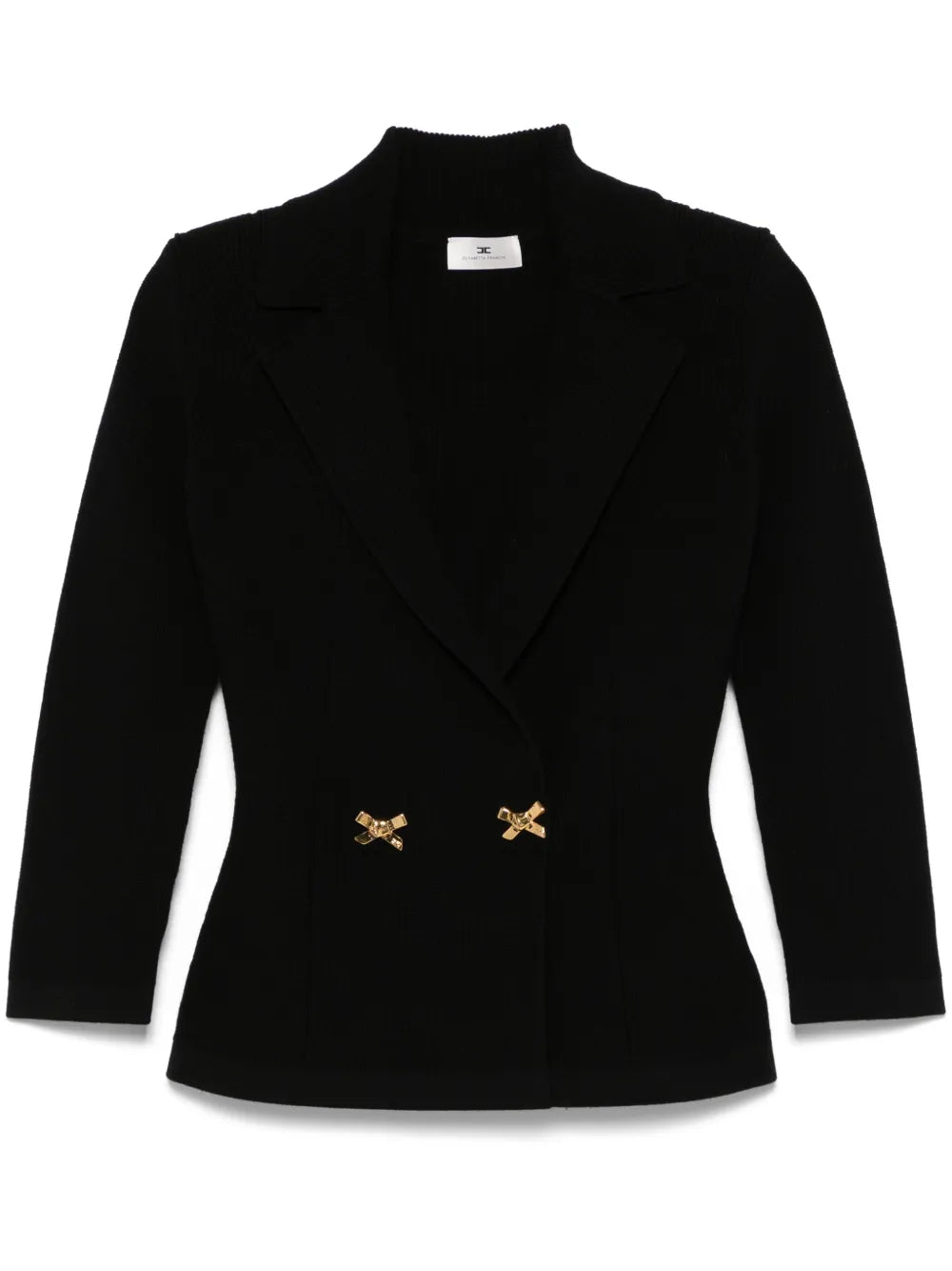 Jewelled Bows Knit Blazer