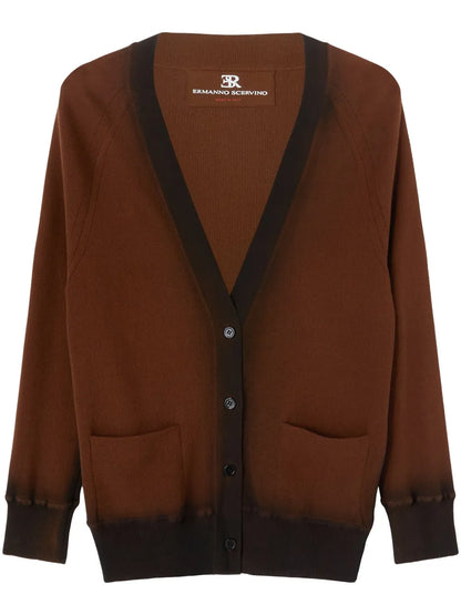 Cotton-Blend Cardigan