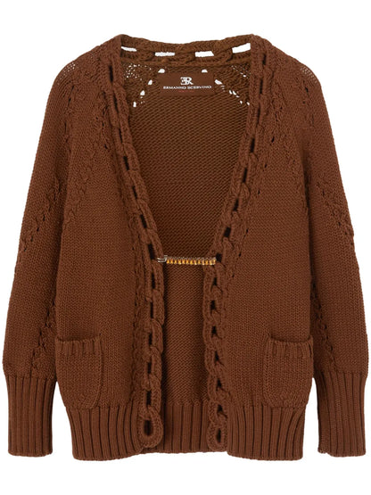 Crystal-Embellished Cardigan