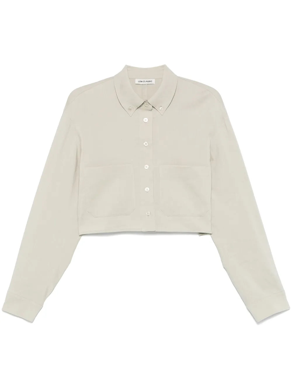 Pocket Cropped Shirt