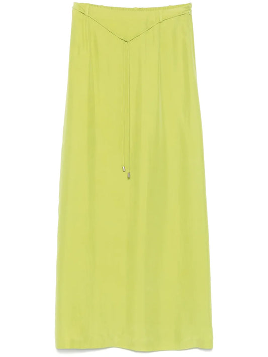 Silk Maxi Skirt
