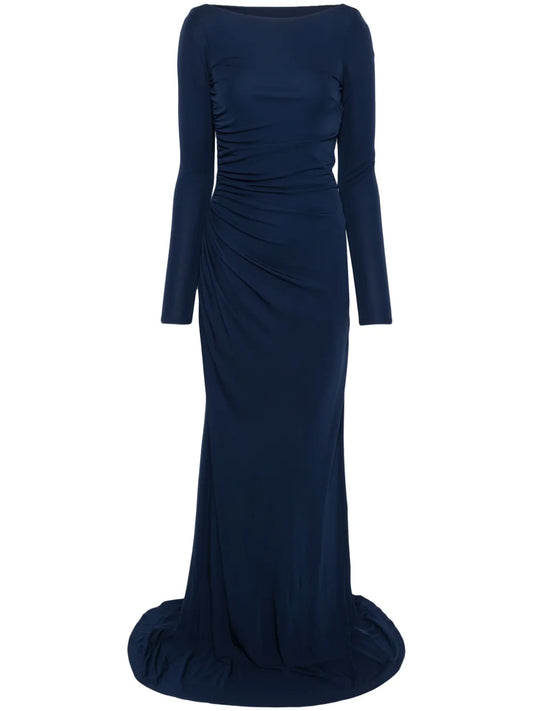 Cowl-Neck Maxi Dress