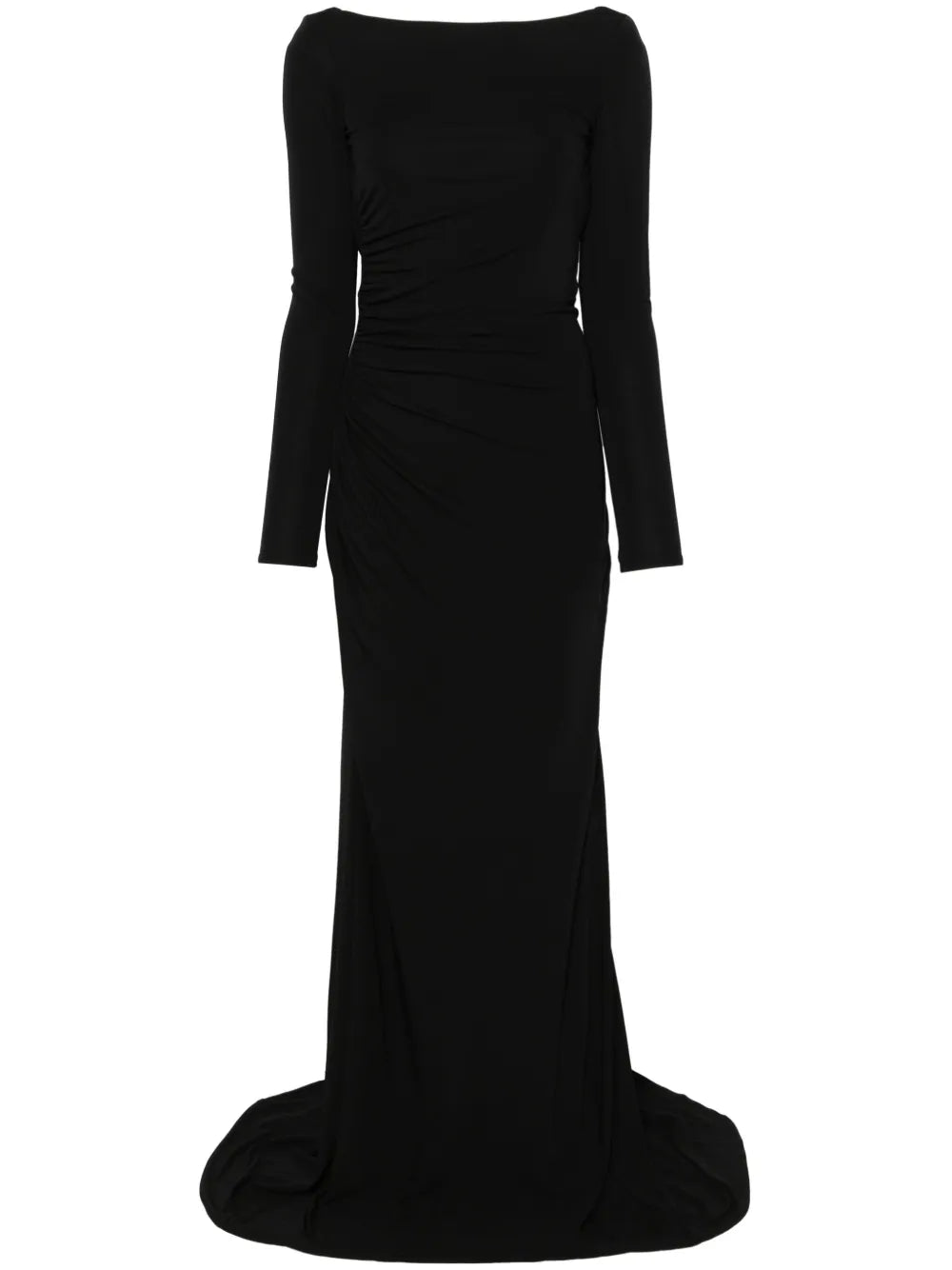 Cowl-Neck Maxi Dress