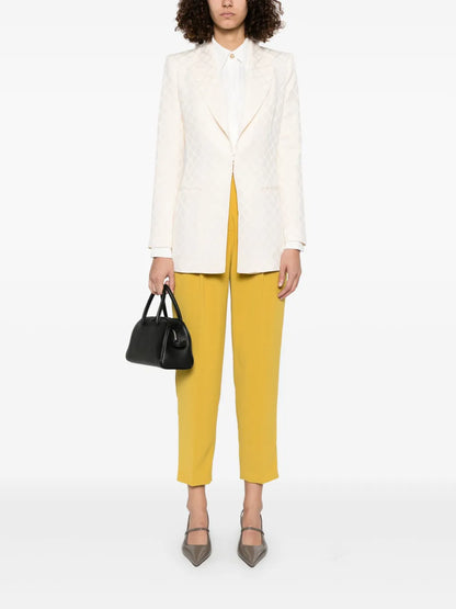 Diamond-Jacquard Blazer