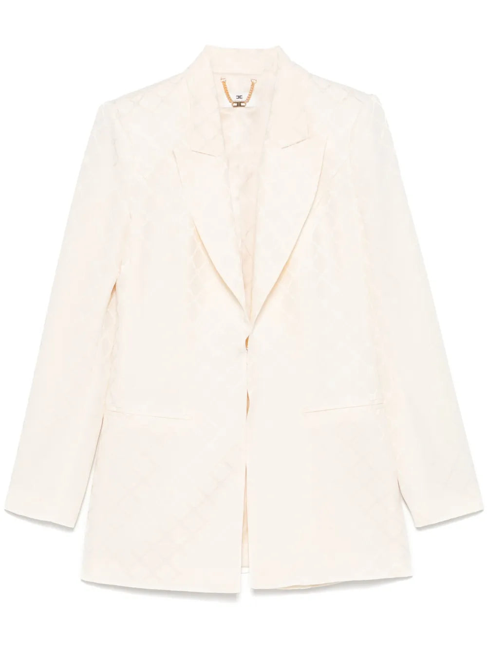 Diamond-Jacquard Blazer