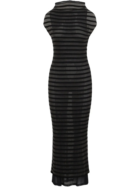 Striped Maxi Dress
