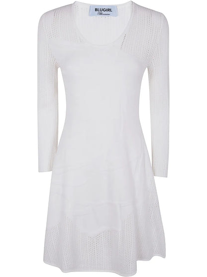 Open-Knit Mini Dress