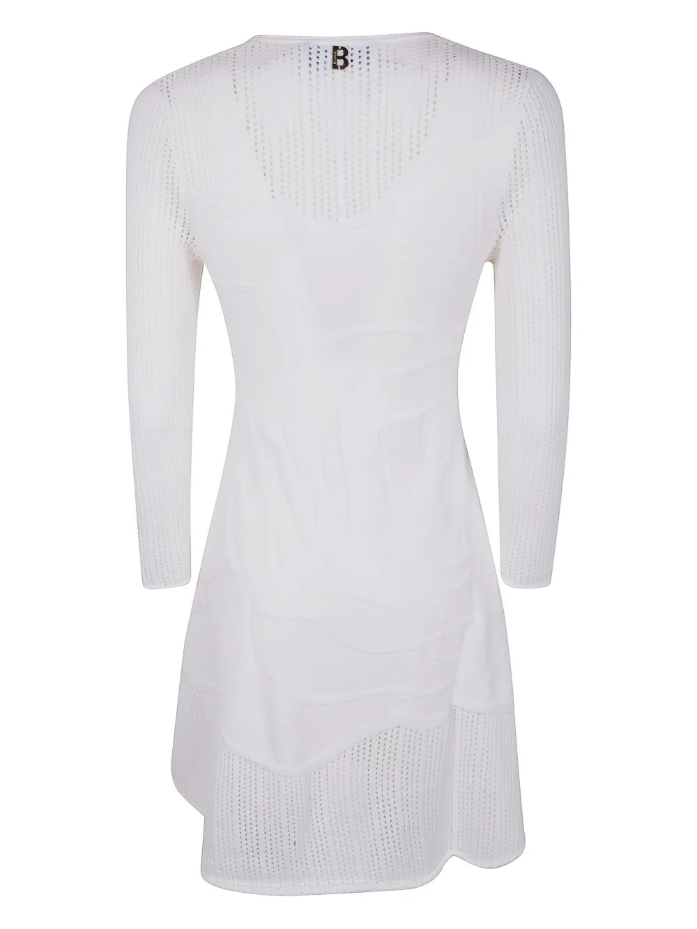 Open-Knit Mini Dress