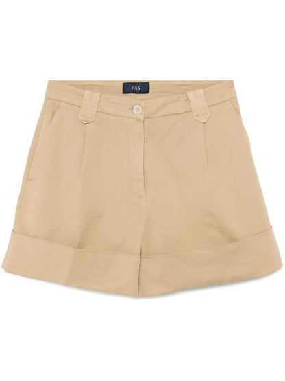 Pleated Shorts
