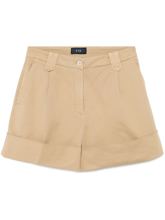 Pleated Shorts